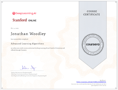 Advanced Learning Algorithms