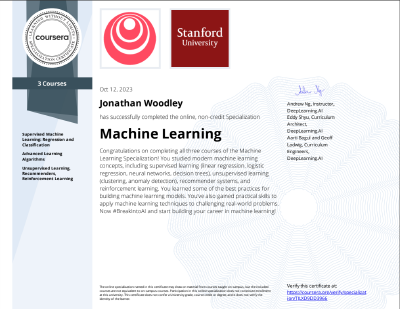 Machine Learning Specialization